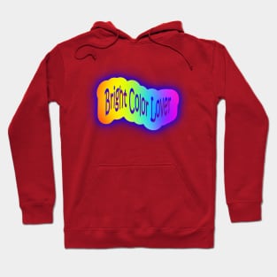 Bright Color Lover Neon Rainbow Hoodie